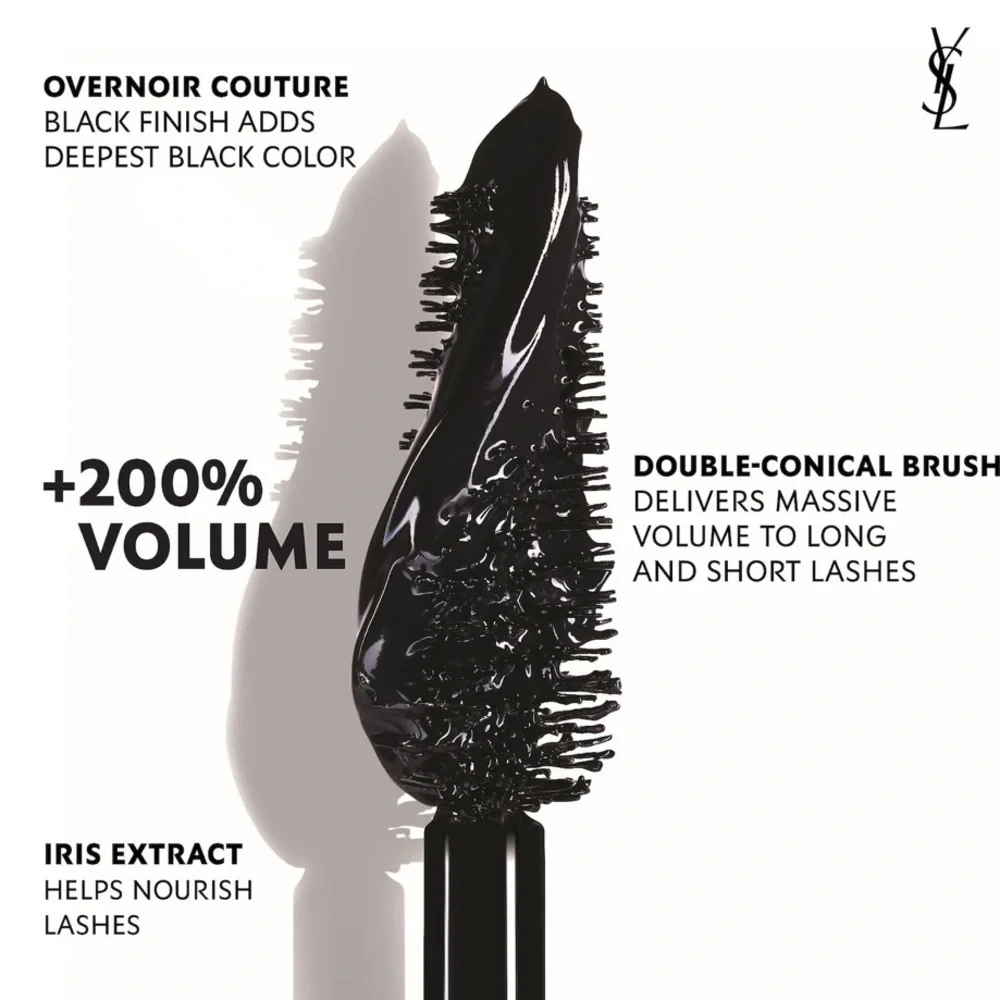 ✨ YVES SAINT LAURENT Lash Clash Extreme Volume Mascara - Black
